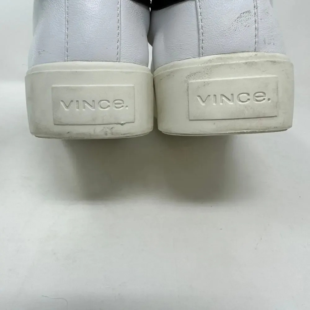Vince‎ Fulton Leather Oxford Sneakers Men's 9.5 Leather Upper Round Toe Lace-Up